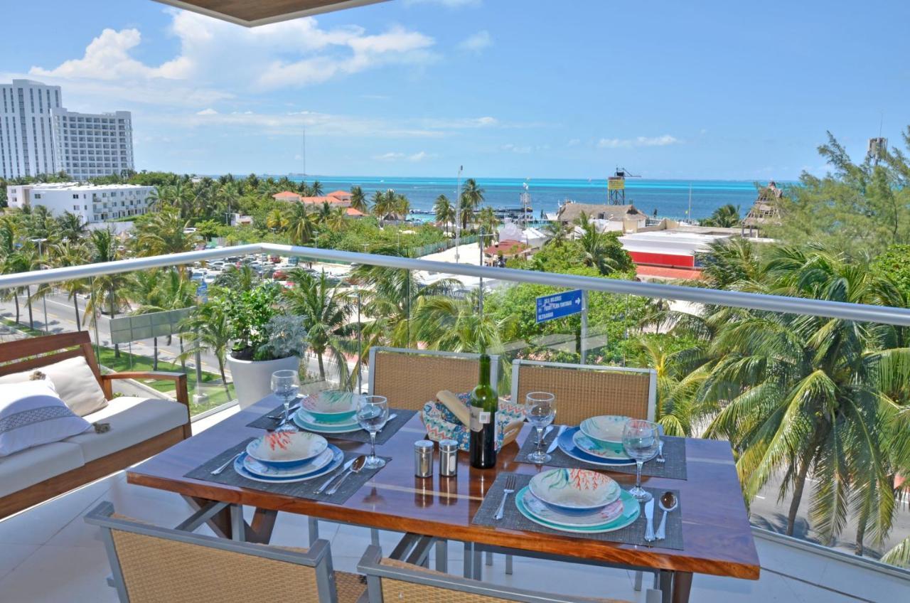 Takh Sea View Apartment Cancun Exterior photo