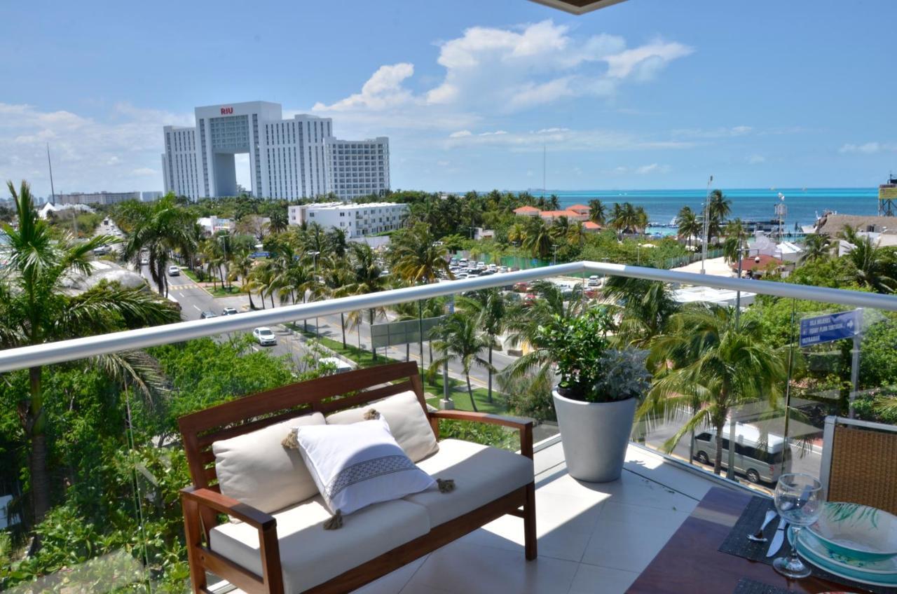 Takh Sea View Apartment Cancun Exterior photo