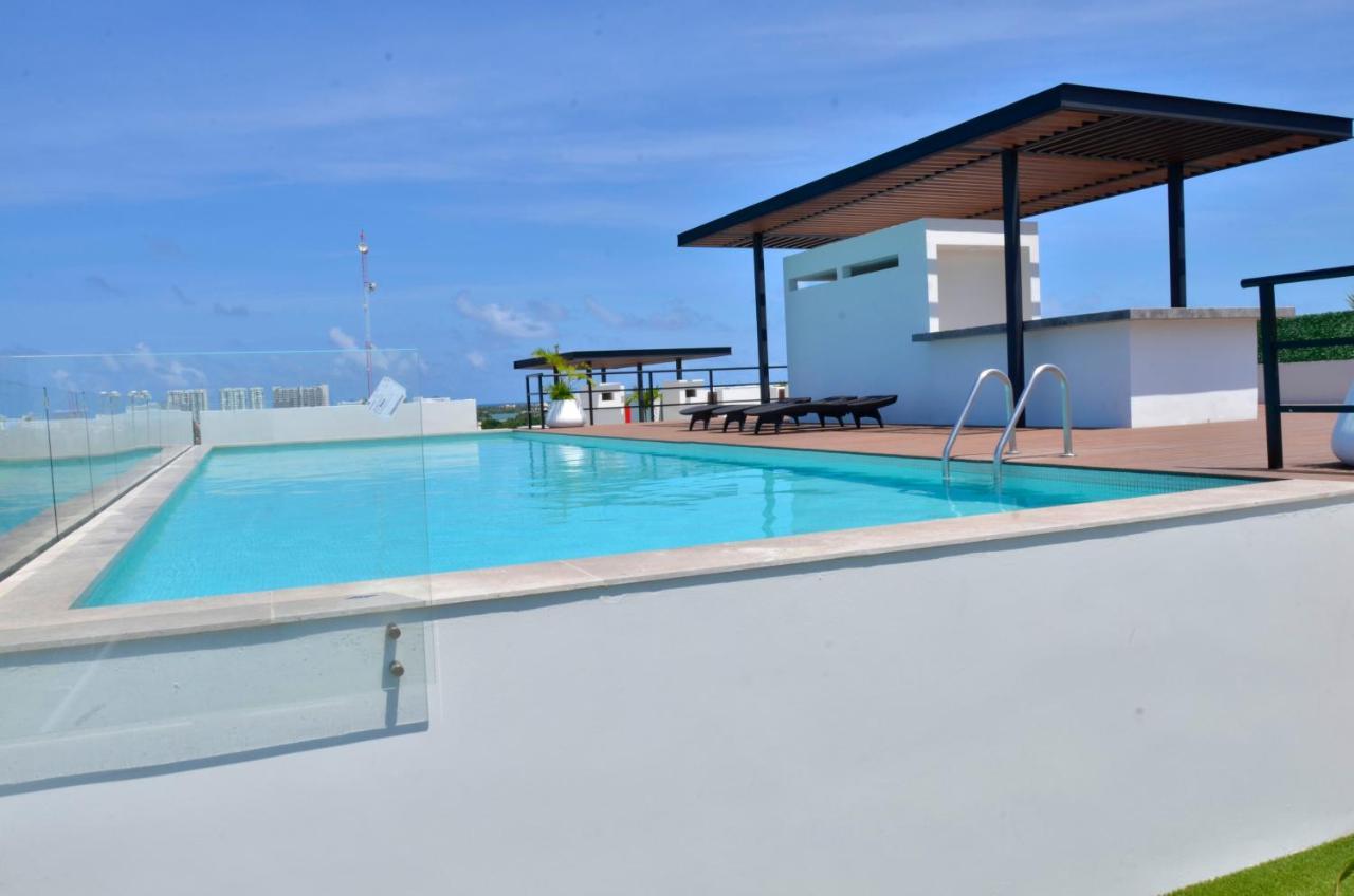 Takh Sea View Apartment Cancun Exterior photo