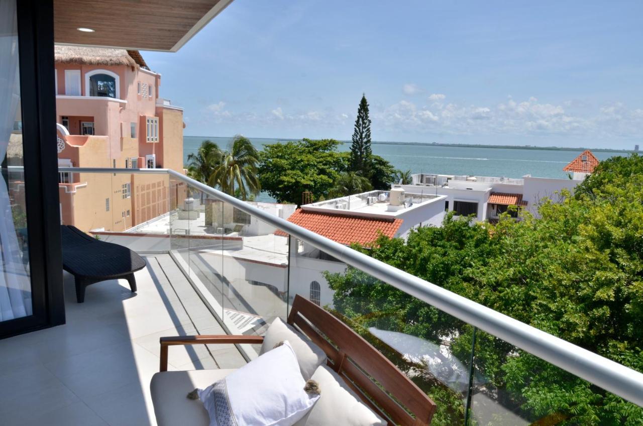 Takh Sea View Apartment Cancun Exterior photo
