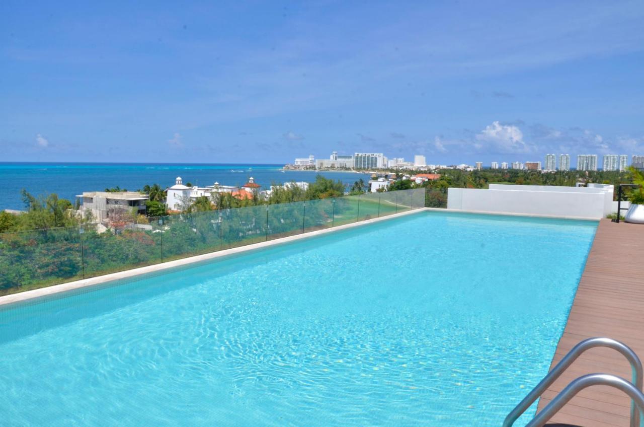 Takh Sea View Apartment Cancun Exterior photo