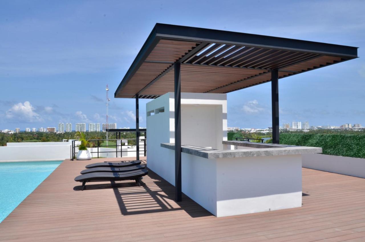 Takh Sea View Apartment Cancun Exterior photo